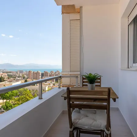 Ver923 - Terraza, Vistas Al Mar, Wifi, Smart Tv, Piscinas, Centro A 150 Metros, Playa A 600 Metros * Torremolinos